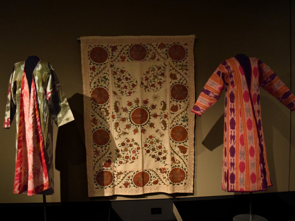 Teaching with Textiles exhibit