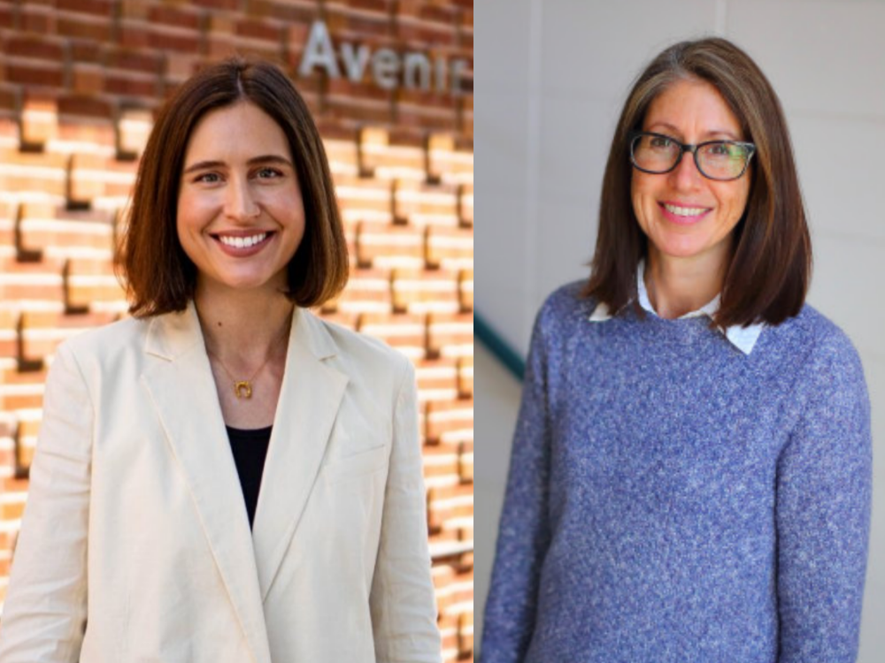 Photos of Colorado State University professors Paula Alaszkiewicz and Leisl Carr Childers.
