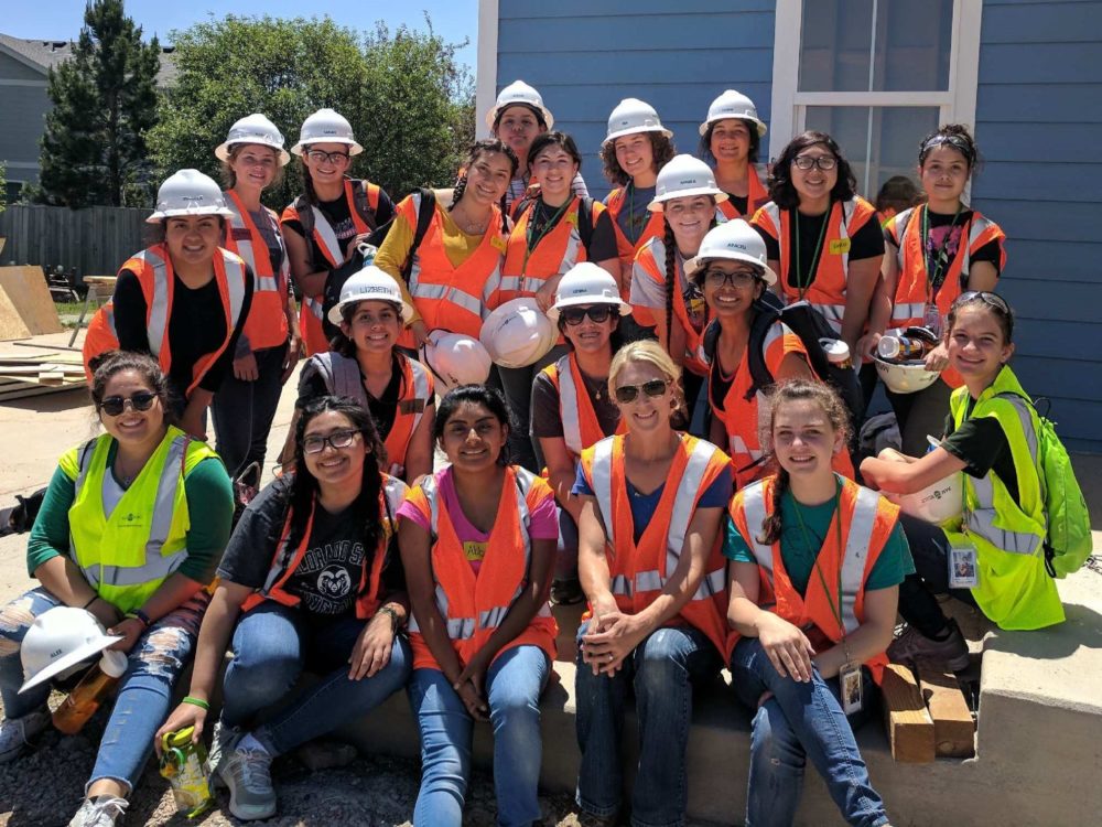 Summer 2018 WICMSI Group at Habitat for Humanity