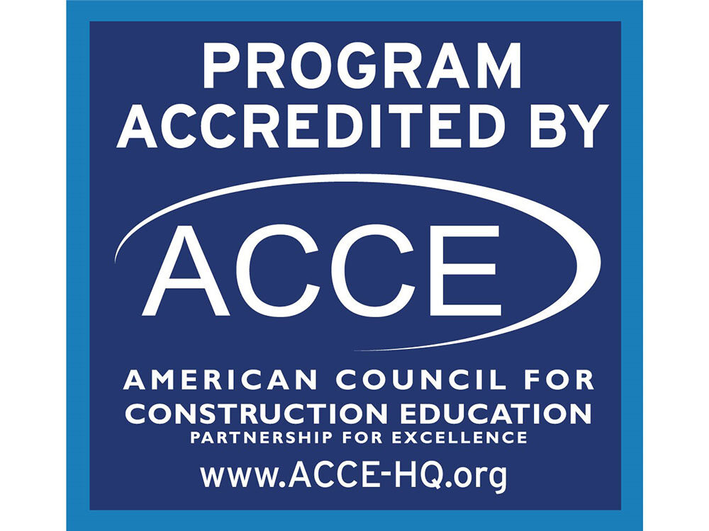 Program Accredited by ACCE American Council for Construction Education