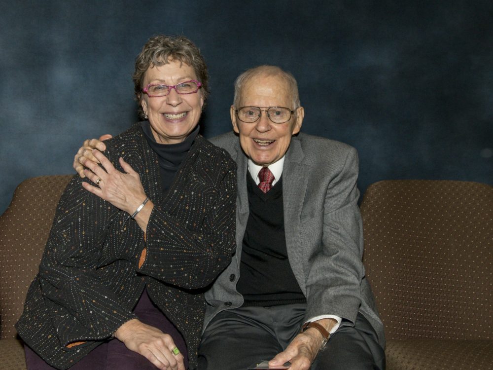 Linda Carlson with Jack Curfman