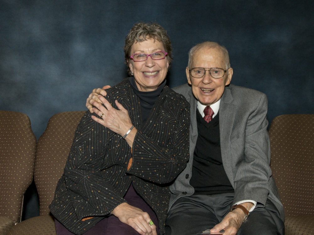Linda Carlson with Jack Curfman