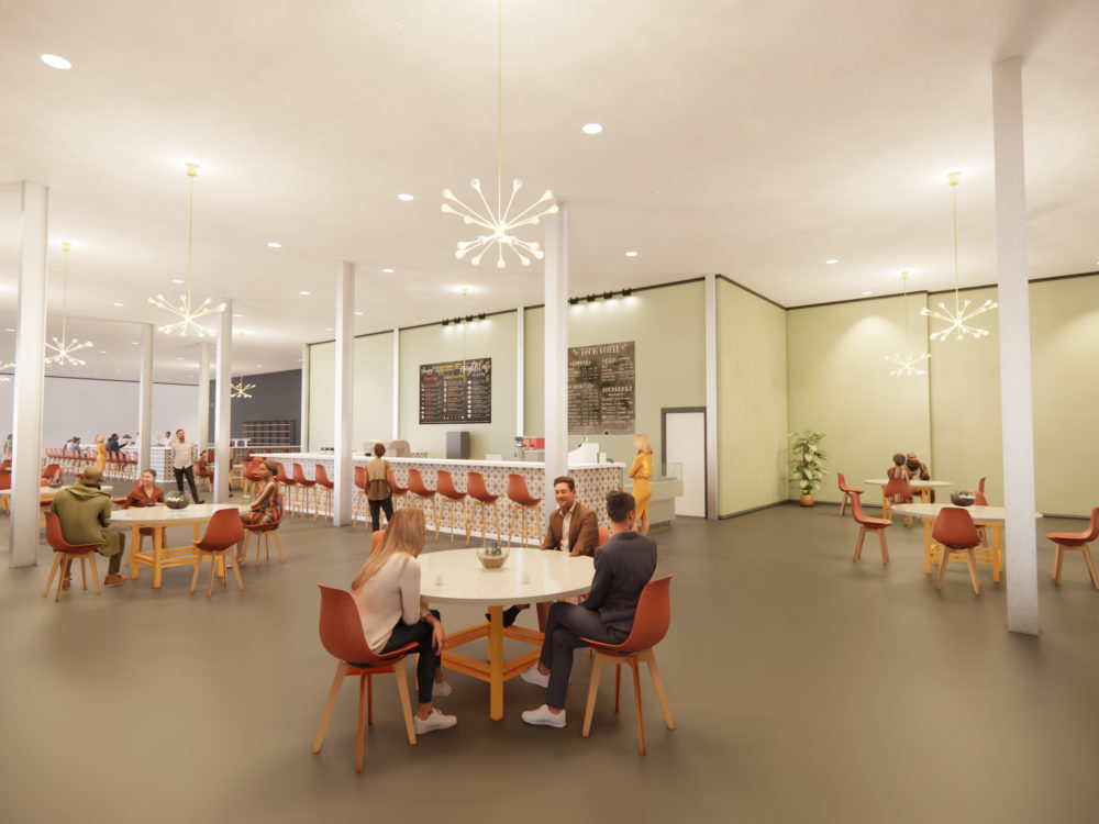 Crystal Dreiling rendering of dining space