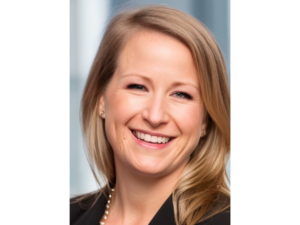 Portrait of Kelly Weertz in her office space.