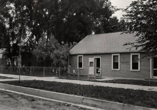 Preschool At About 401 West Laurel On July 30, 1936