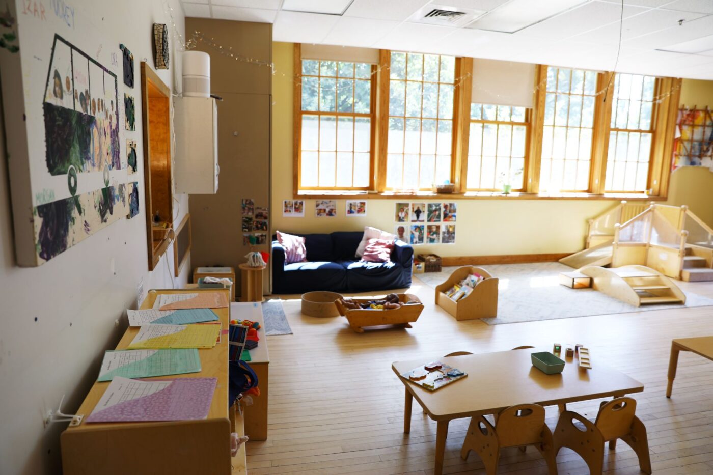 View of Room 105 at the ECC from the doorway