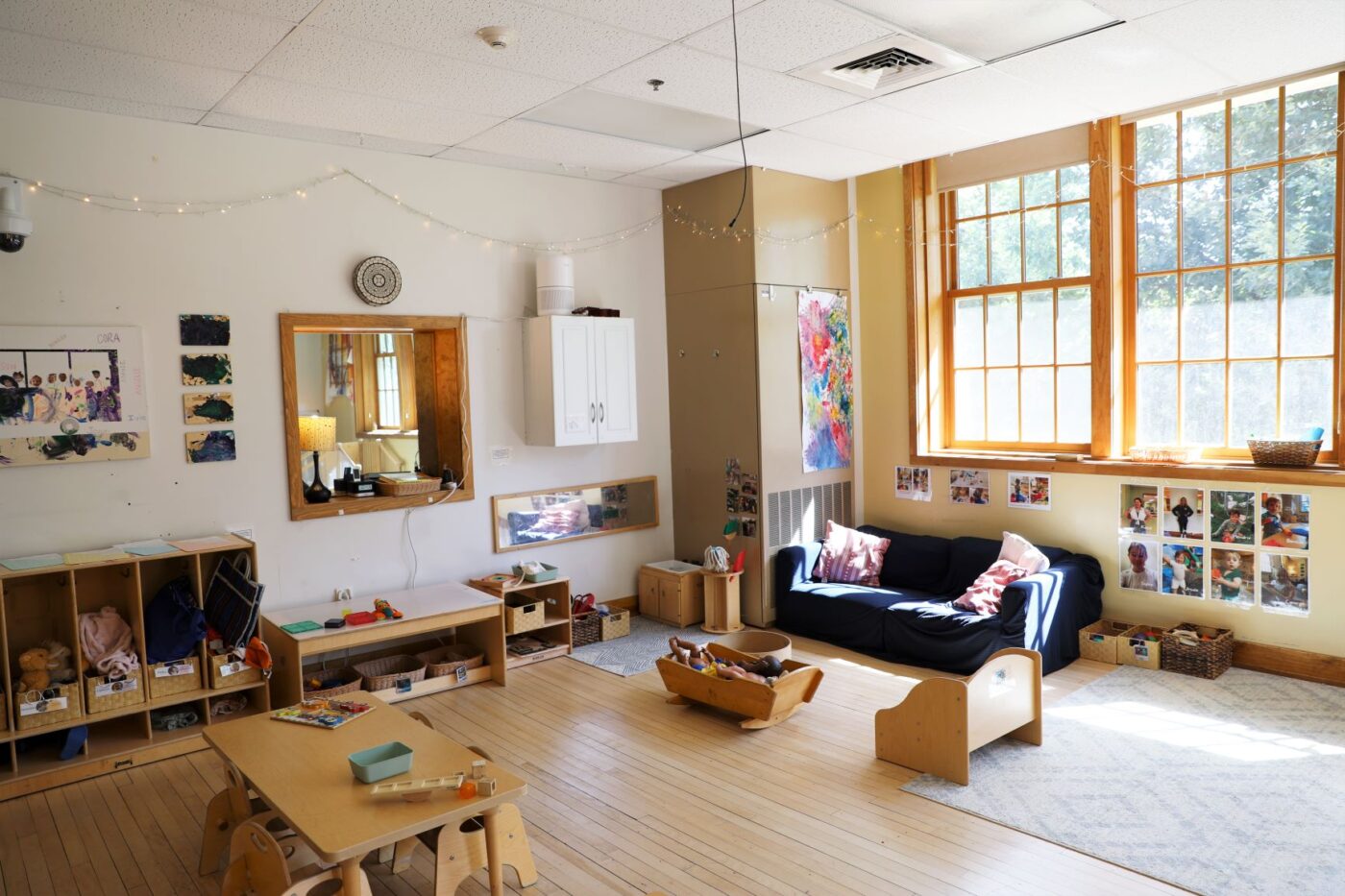 View of ECC Room 105 from the right side