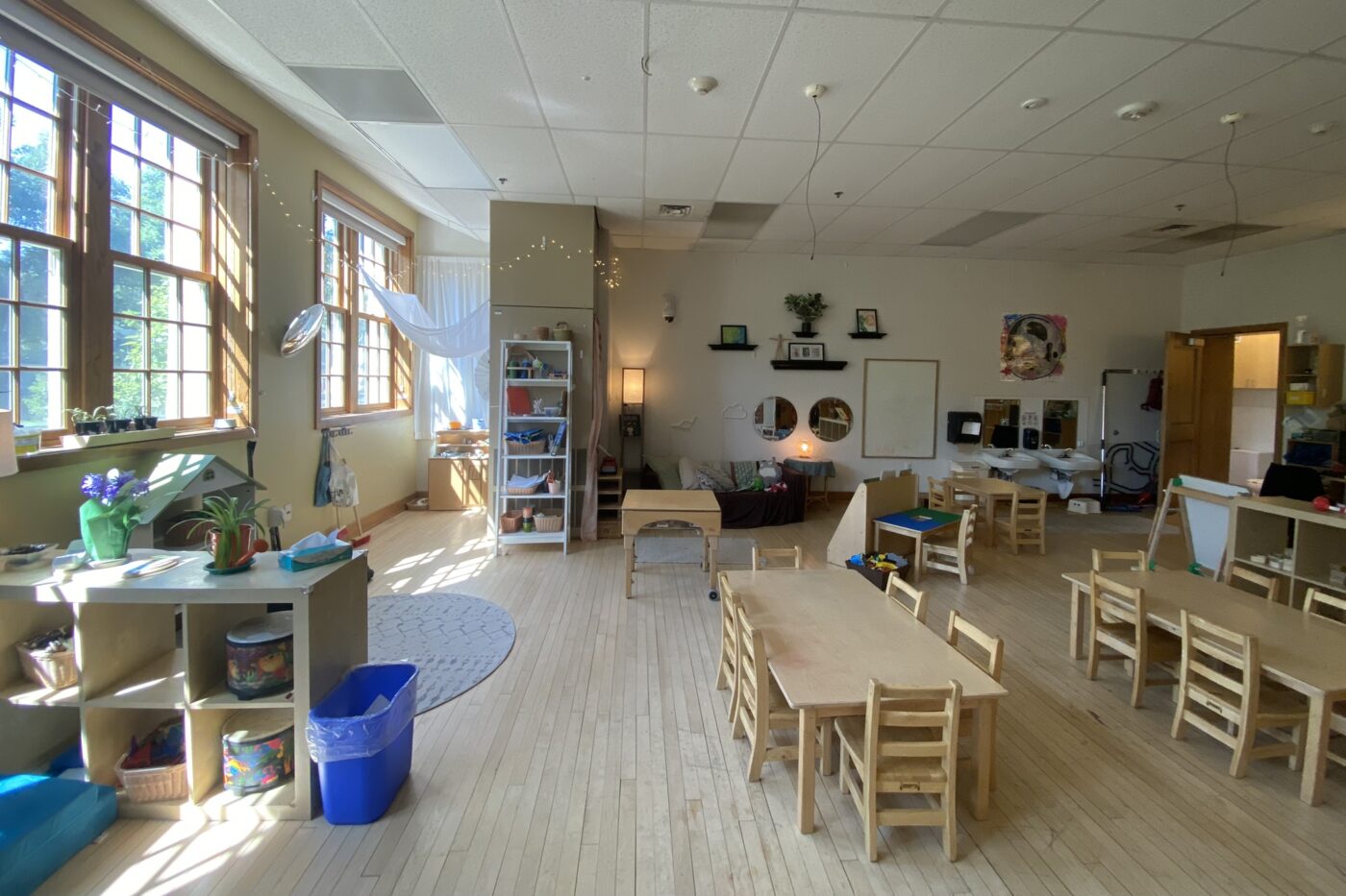 Classroom work and play space