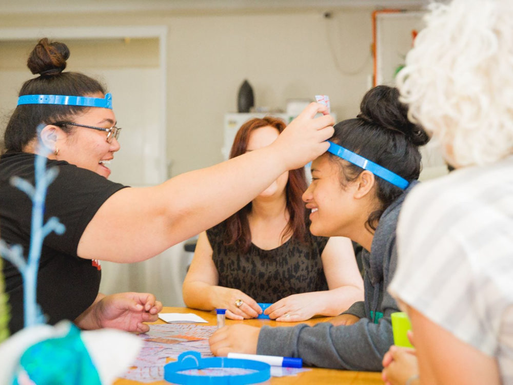 Campus Connections members in New Zealand.