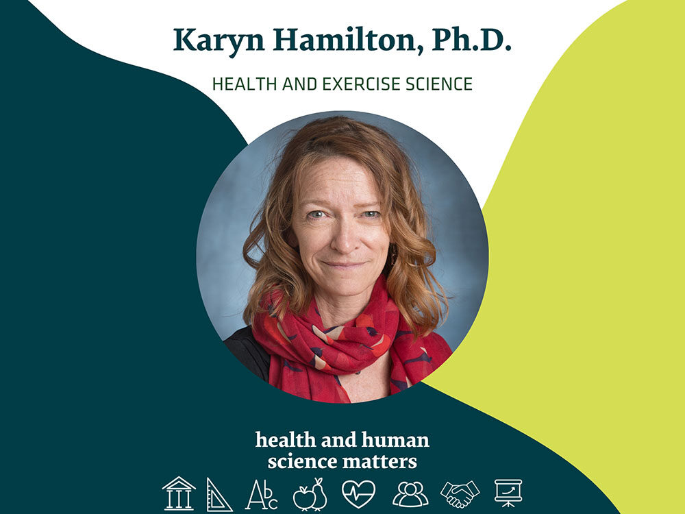 Karyn Hamilton, Ph.D. Health and Exercise Science Health and Human Science Matters