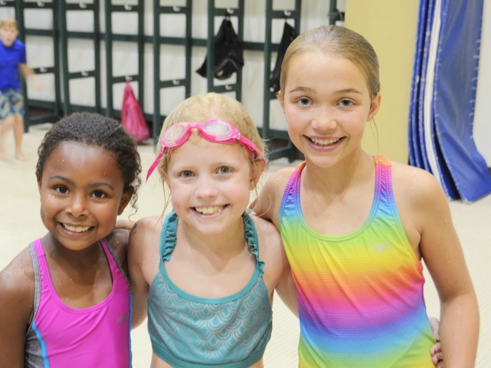 Swimmers at Youth Sport Camps