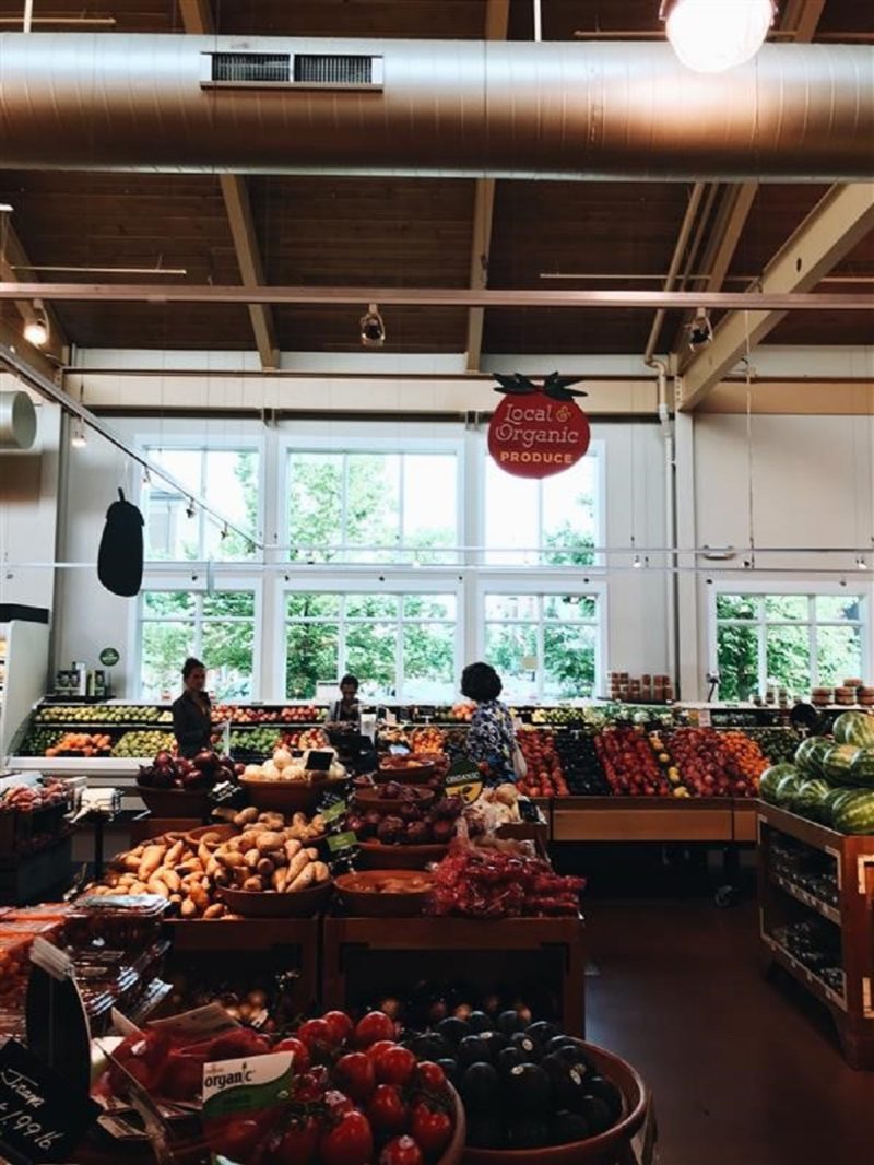 Produce section