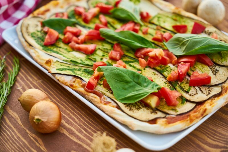 eggplant pizza