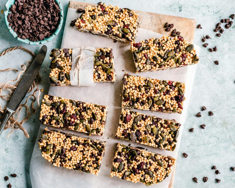 homemade granola bars