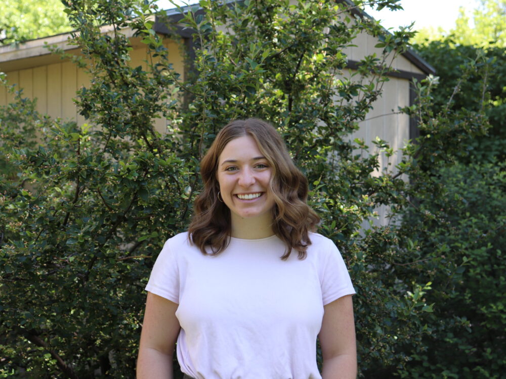 An outdoor portrait of Haley Anderson