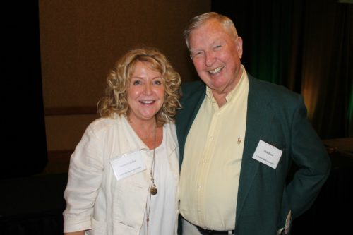 Victoria Keller with Dick Dunn