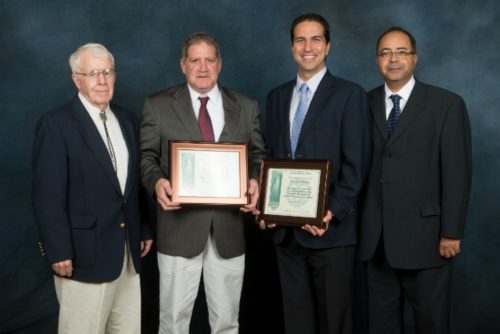 Jim Young with faculty award winners