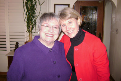 Louise Wendt White with Jodie Hanzlik