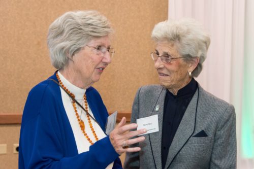 Janet Fritz with Marie Macy