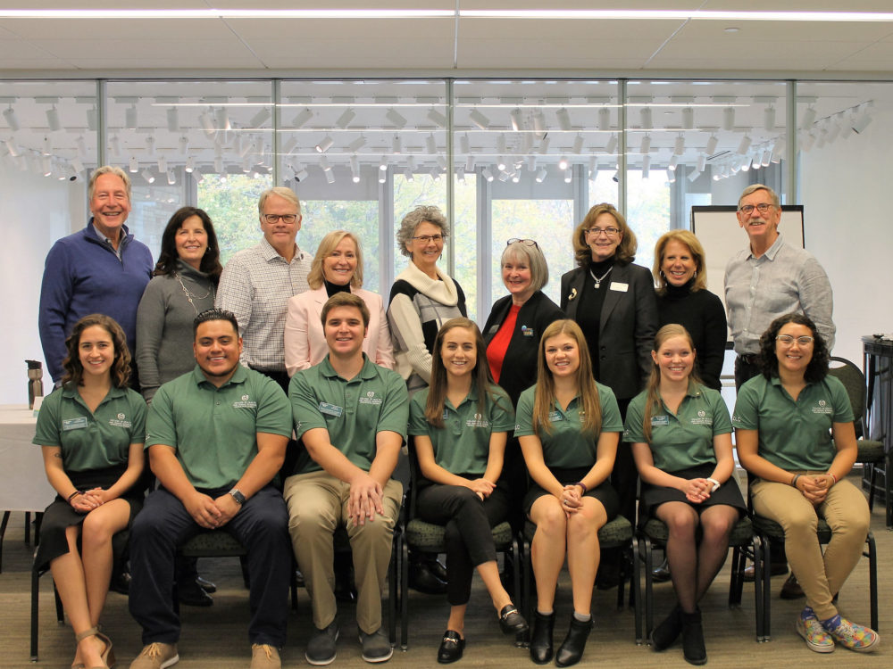 Dean's Leadership Council with Executive Leadership Council members.