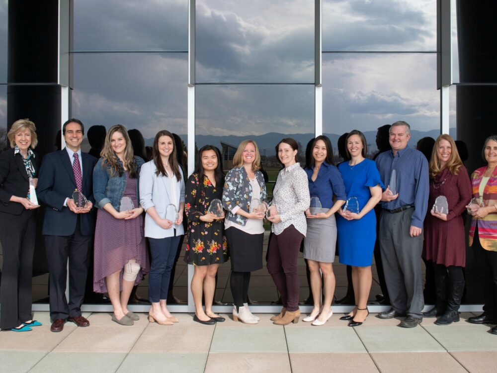 College award winners group photo