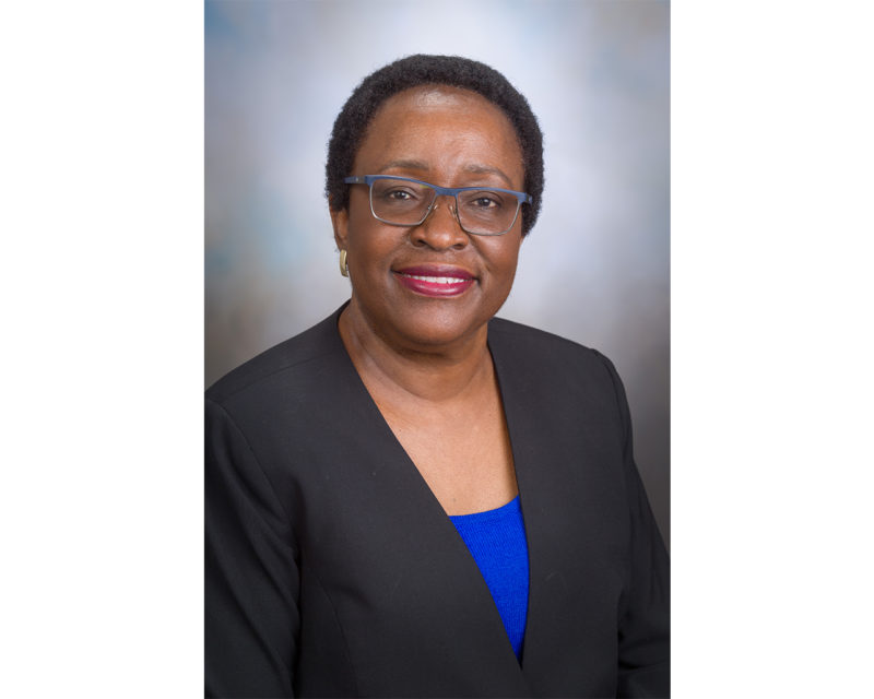 Cheryl Presley, Former Associate Vice President for Student Affairs, 1990-2000, photographed for the College of Health and Human Sciences Legacy Project, August 20, 2019