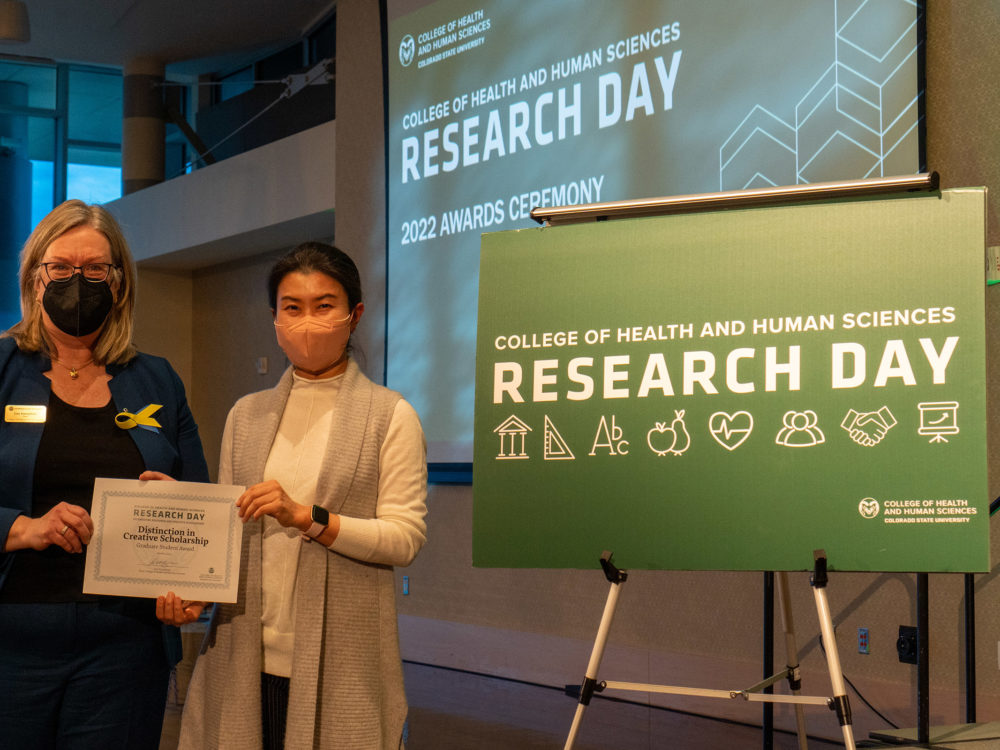 Lise Youngblade and Jain Kwon