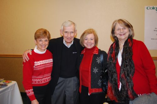 Nancy with Pat Kendall, Tom Gleason, and Deb Valentine