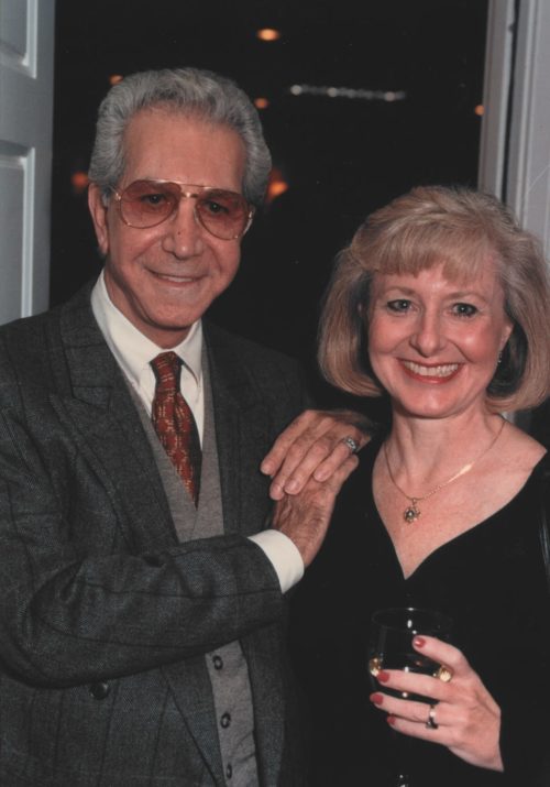 Nancy Hartley and Richard Blackwell