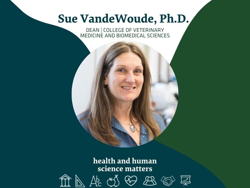 Sue VandeWoude, Dean of the College of Veterinary Medicine and Biomedical Sciences, Health and Human Science Matters