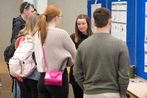 Sophie Seward presents at Research Day