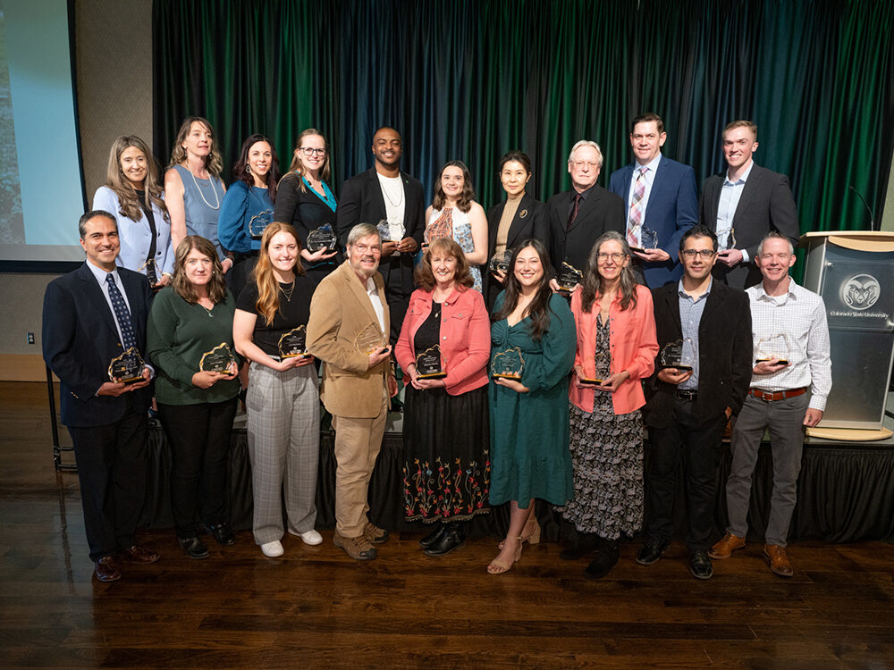 CHHS 2024 All-College Award recipients